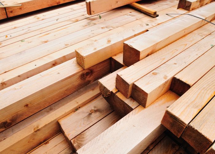 Caring for timber to prevent it from warping